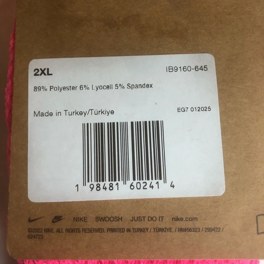 Nike Unicorn Kay Yow Pink Dri-Fit ADV Socks Mens Size 2XL/15-18 IB9160-645 New